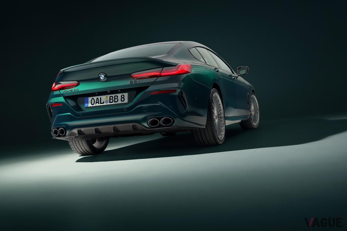 日本国内では30台のみ販売される流麗かつ超高性能4ドアクーペ、BMWアルピナ「B8 GTグランクーペ」