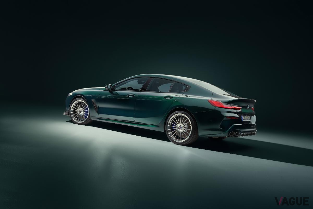 日本国内では30台のみ販売される流麗かつ超高性能4ドアクーペ、BMWアルピナ「B8 GTグランクーペ」