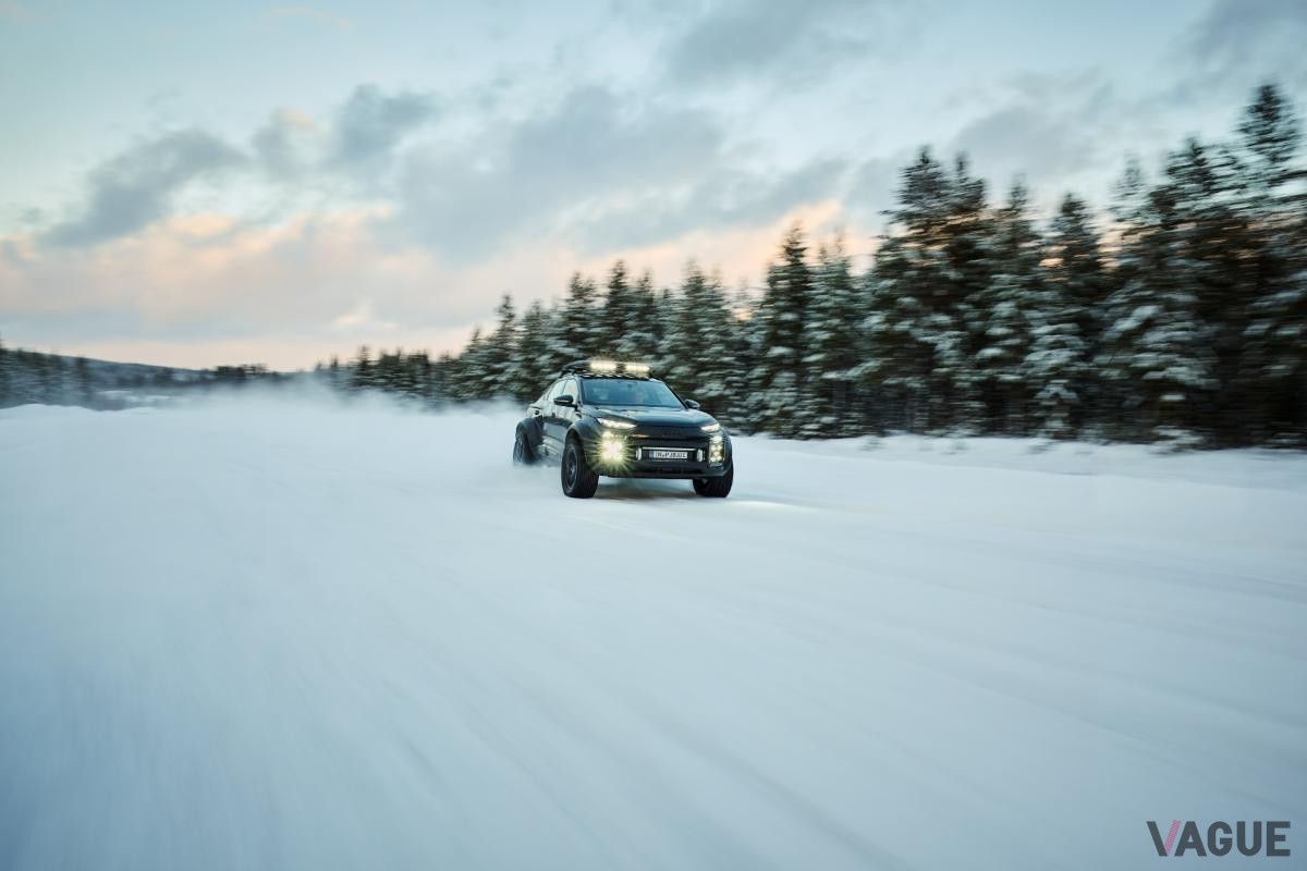世界初公開されたアウディ新型「Q6 eトロン・オフロードコンセプト」