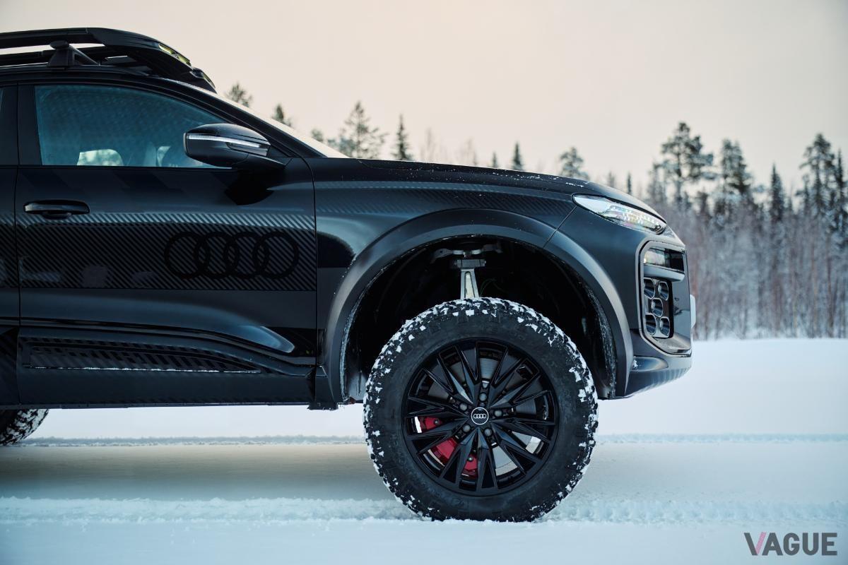 世界初公開されたアウディ新型「Q6 eトロン・オフロードコンセプト」