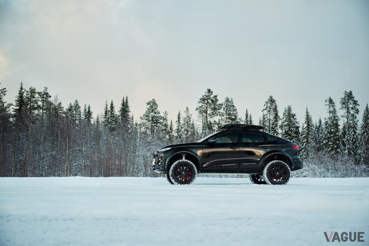 世界初公開されたアウディ新型「Q6 eトロン・オフロードコンセプト」