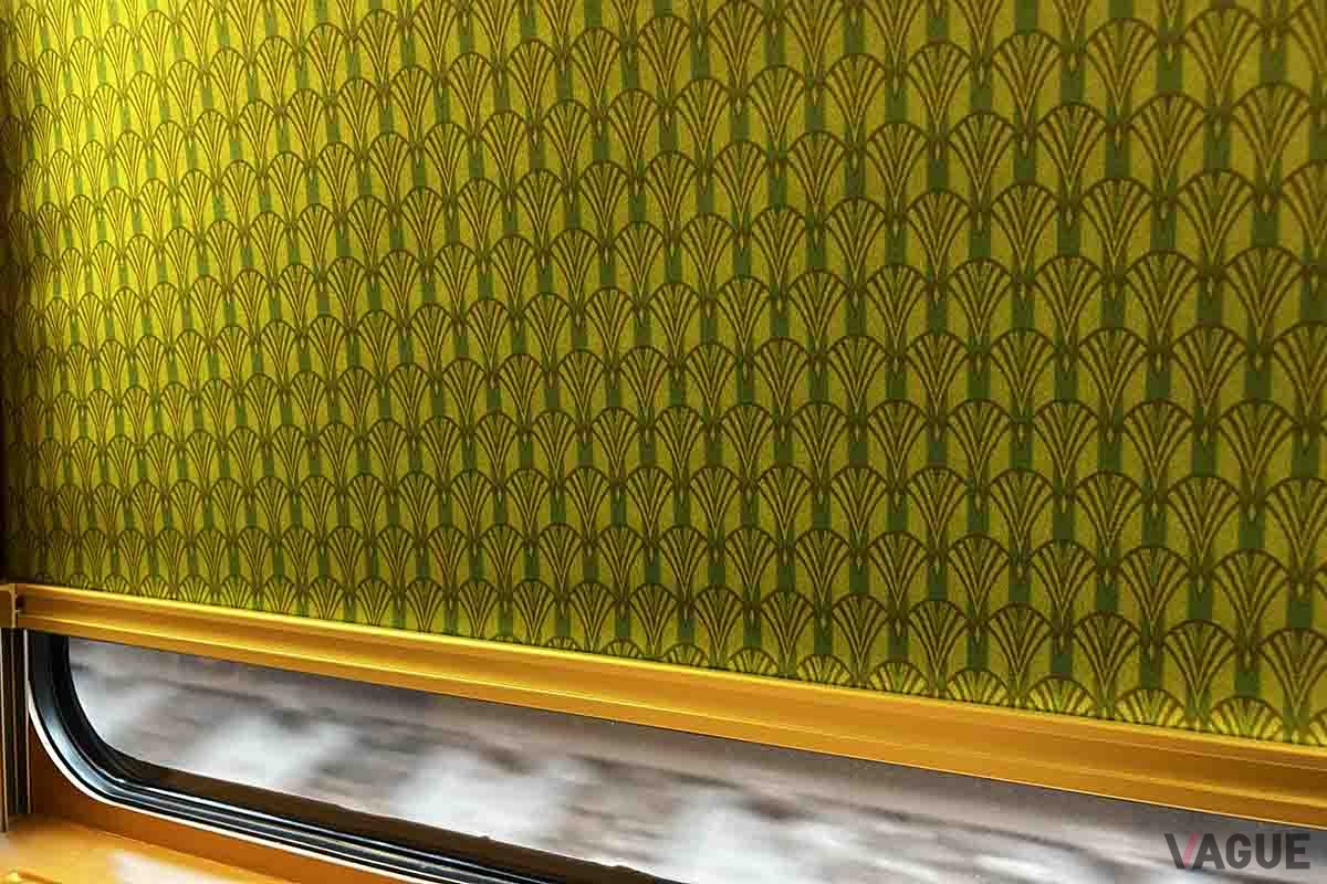 サンライズ瀬戸／出雲のB寝台「シングル」のブラインド