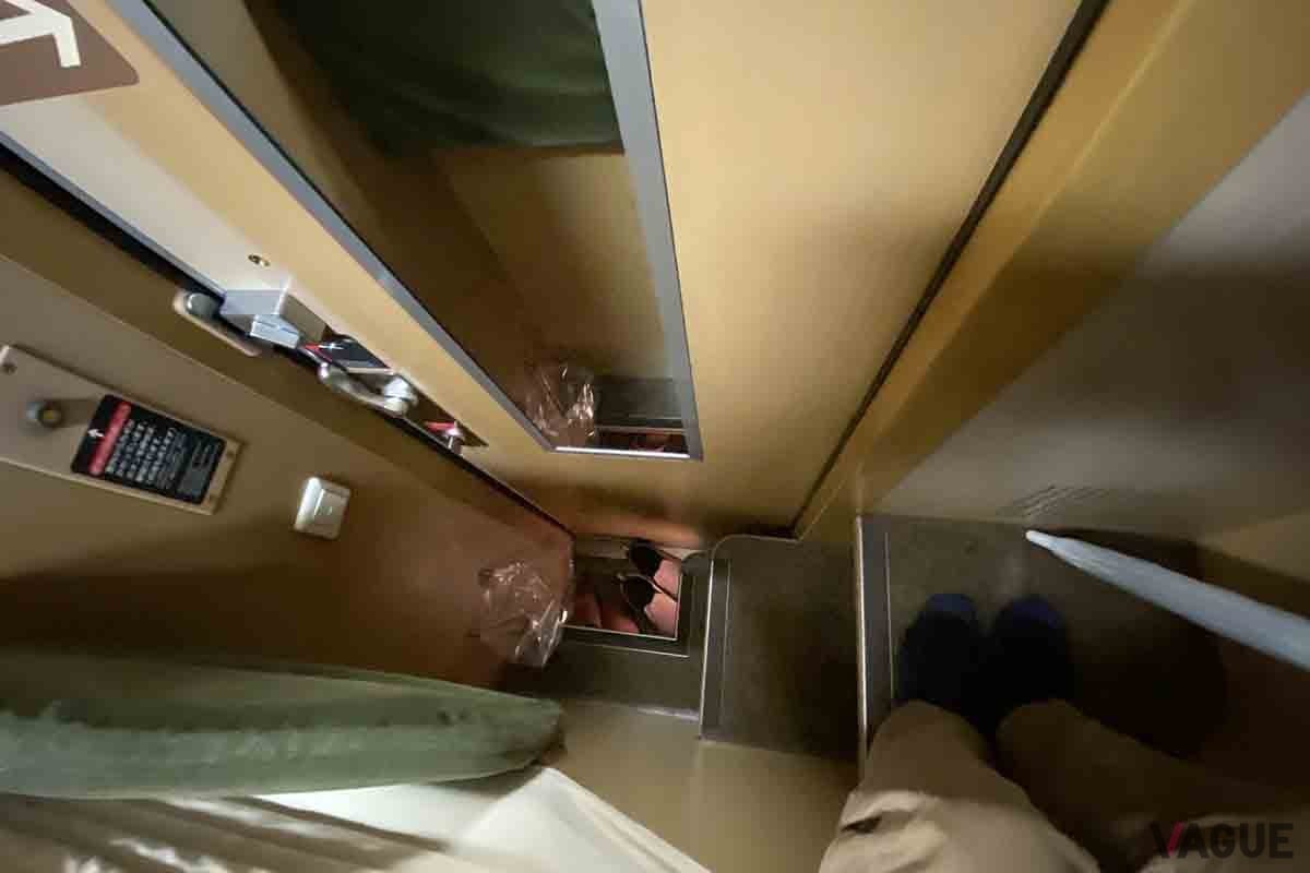 サンライズ瀬戸／出雲のB寝台「ソロ」室内