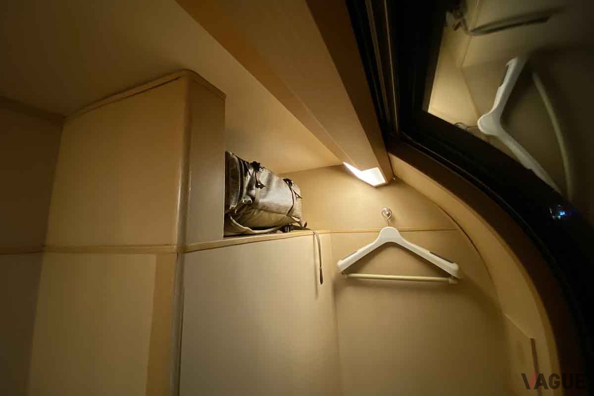 サンライズ瀬戸／出雲のB寝台「ソロ」室内