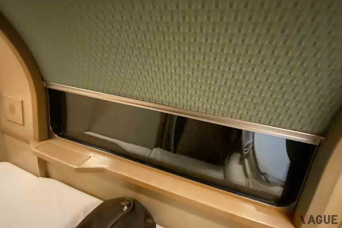 サンライズ瀬戸／出雲のB寝台「ソロ」室内