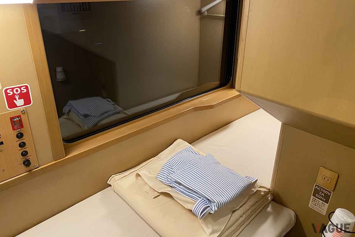 サンライズ瀬戸／出雲のB寝台「ソロ」下段