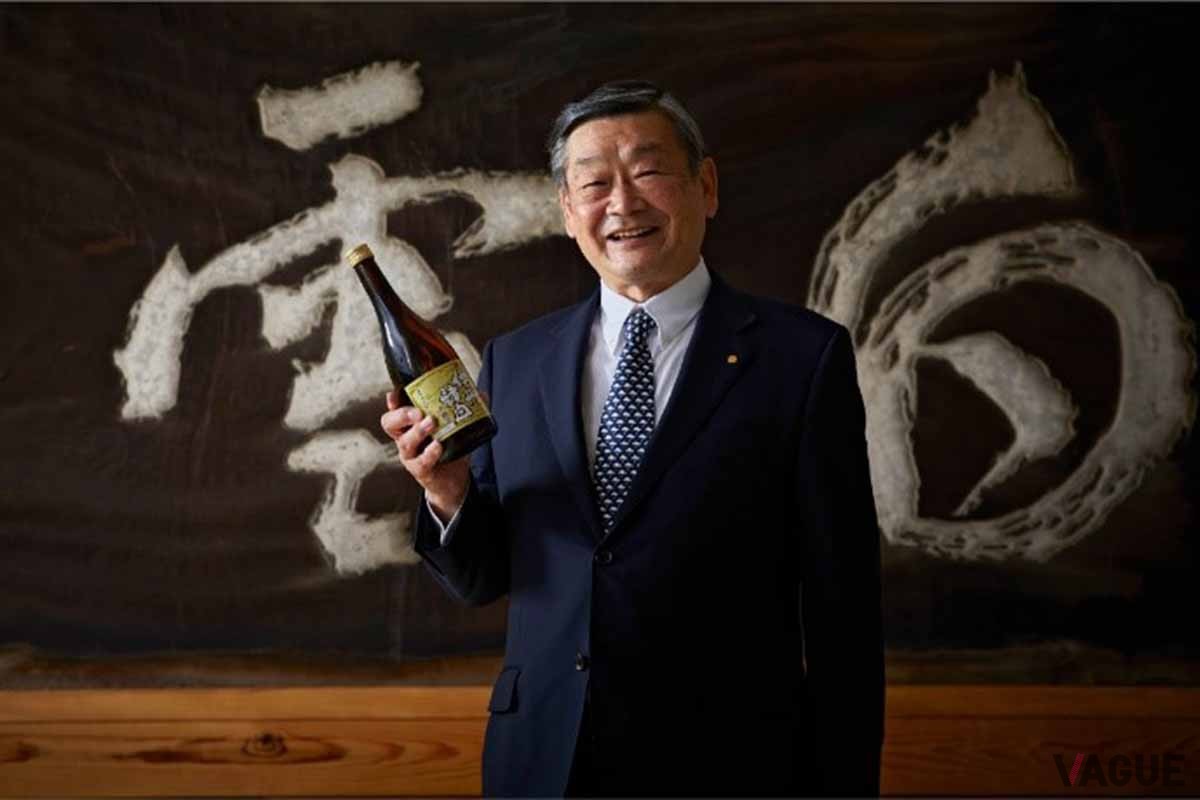 小西酒造の代表取締役、小西新右衛門氏