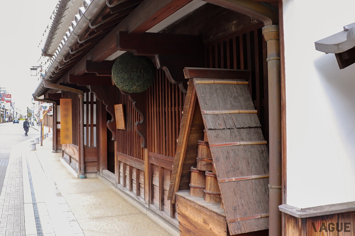 清酒発祥の地、兵庫県伊丹市の古い町並み