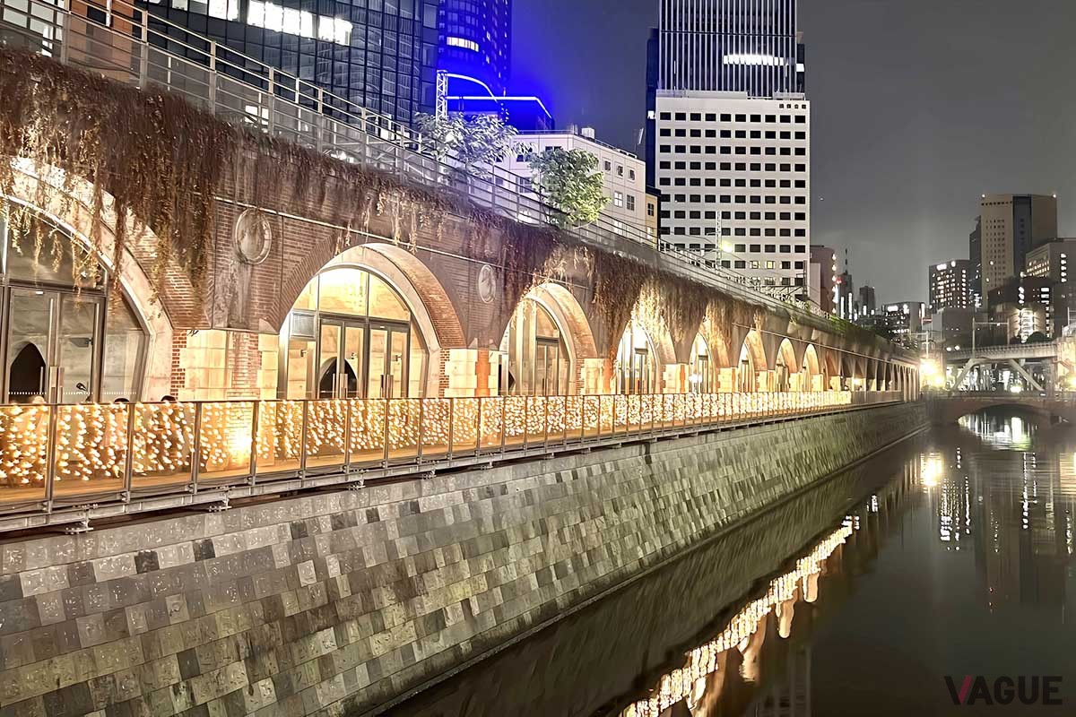 「マーチエキュート神田万世橋」は旧万世橋駅の遺構を整備した商業施設だ
