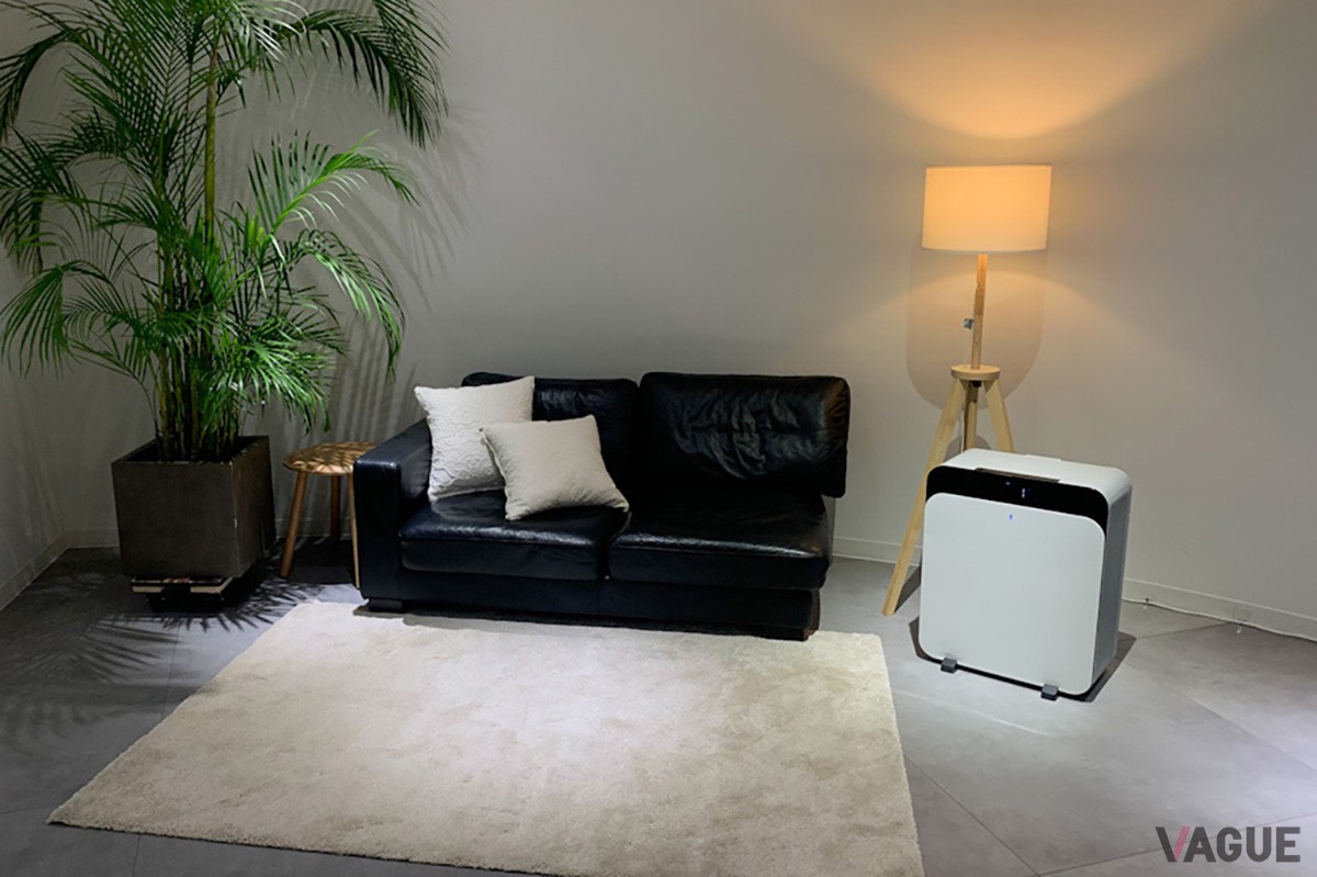 コレ一台で56畳の広さまでいける、超パワフルな空気清浄機。