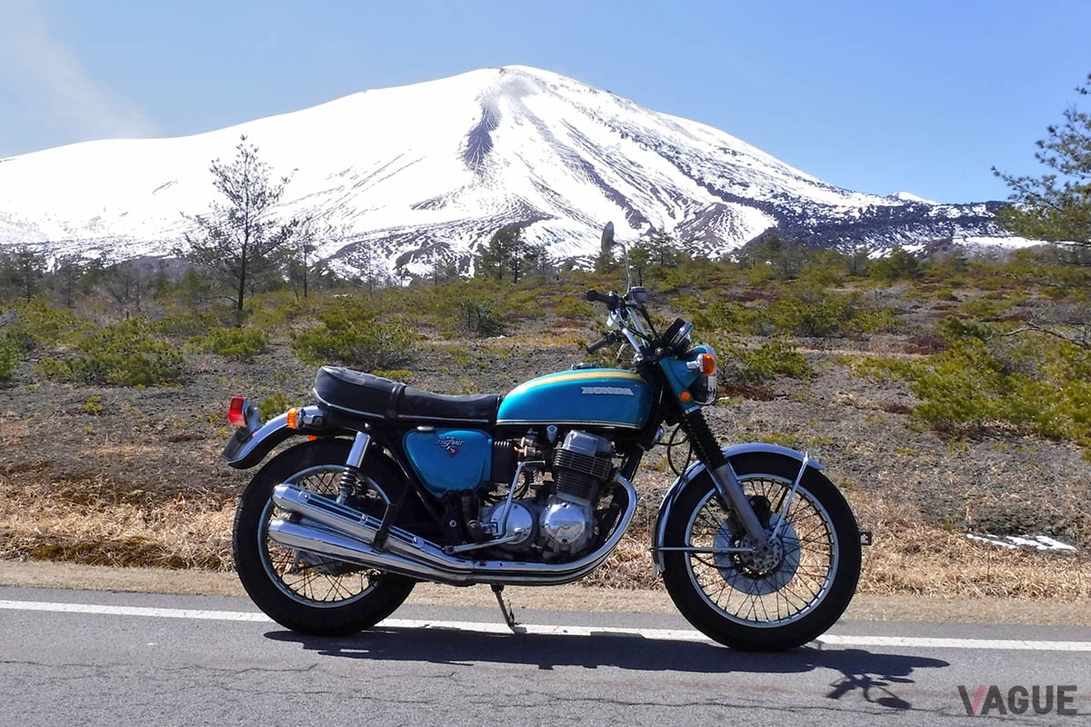 冬のツーリング最大の魅力は、壮大な景色を自由に堪能できるとこと