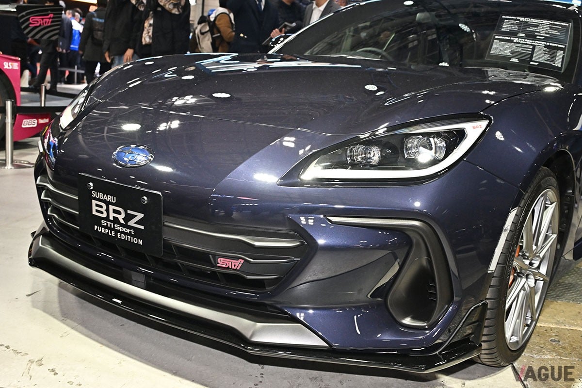 スバル「BRZ」にパープルのボディ色が精悍な限定車が誕生！ シルバーの