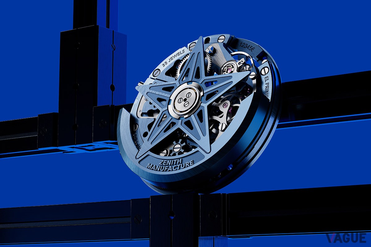 両モデルともにダイヤルと同色のラバーストラップを同梱、細かな星型のエンボスはブランドコンセプトに由来するもの。ストラップの脱着はボタン操作で容易に行うことができる