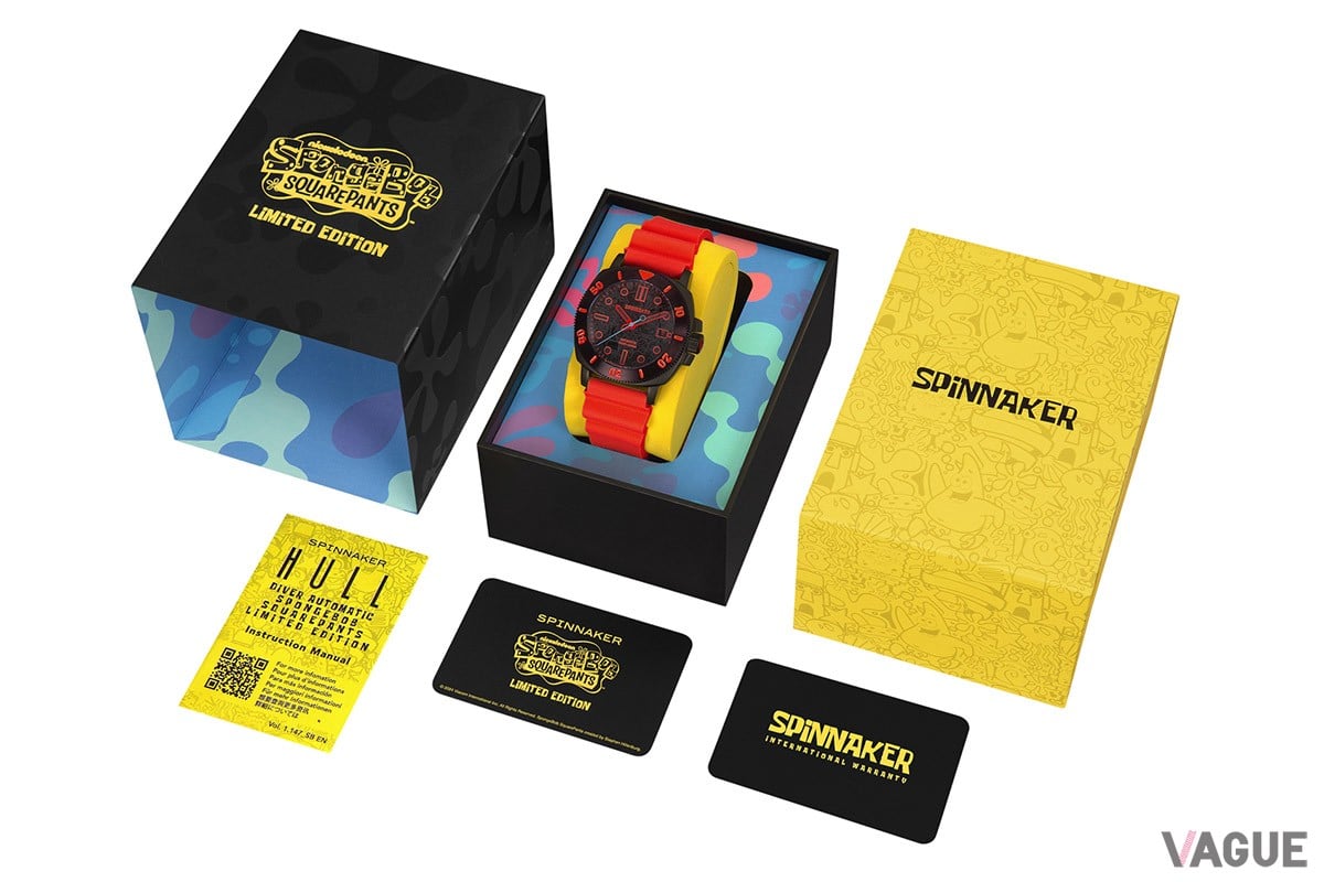 「スピニカー ハルオートマティック スポンジ・ボブ リミテッドエディション」ミスター・クラブス（品番：SP-5147-04　6万8200円、消費税込）公式オンラインショップ限定