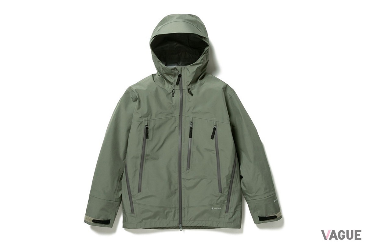 「GORE-TEX Rain Jacket」オリーブ