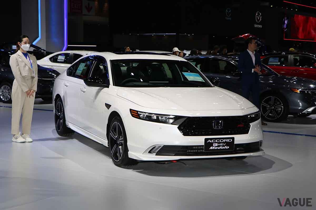 タイモーターエキスポ2023に出展されたホンダ「アコード」
