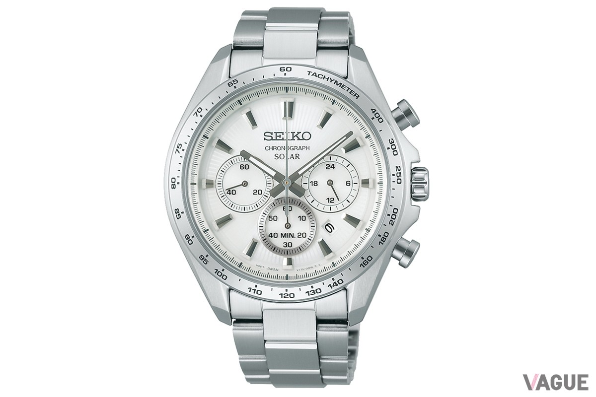 「セイコーセレクション 2025 Raise the Future Special Edition メンズ ソーラークロノグラフモデル」（品番：SBPY179　4万6200円、消費税込）