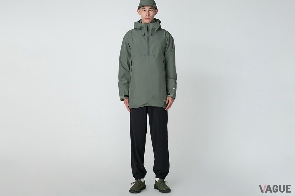 「GORE-TEX Rain Pullover」オリーブ