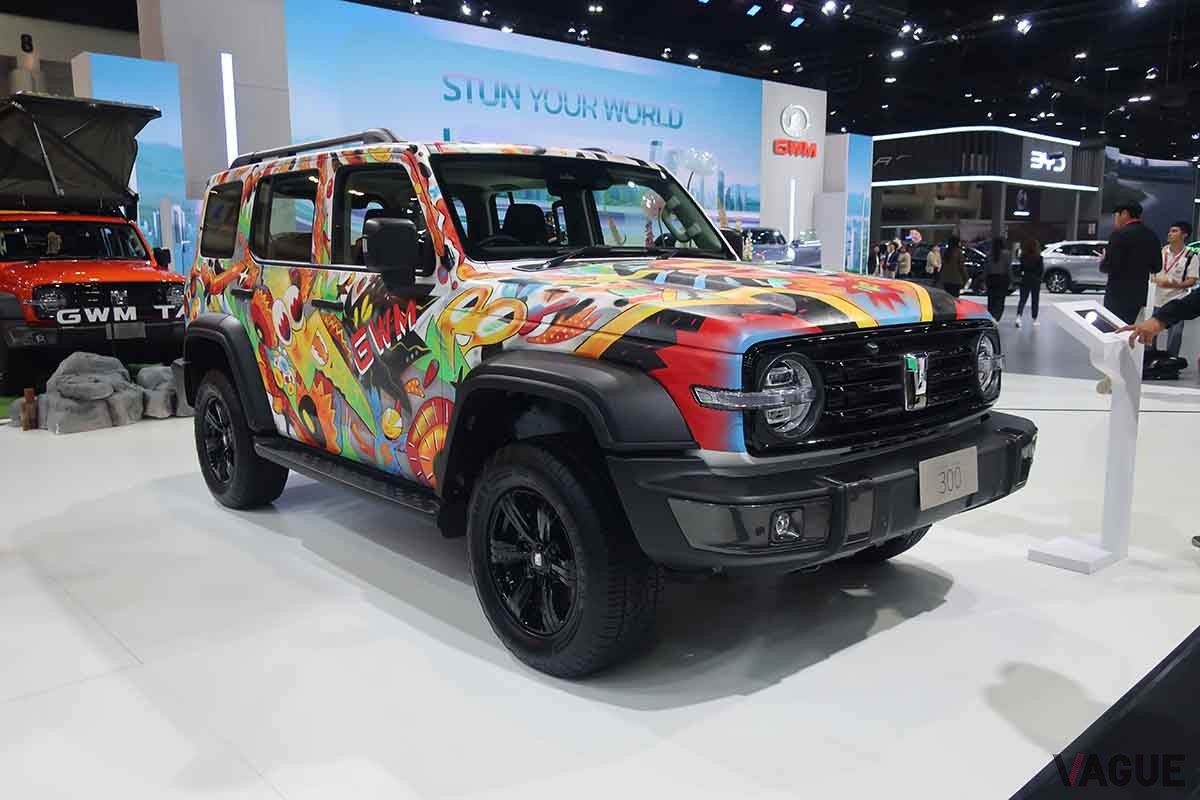 タイモーターエキスポ2023のGWMブース