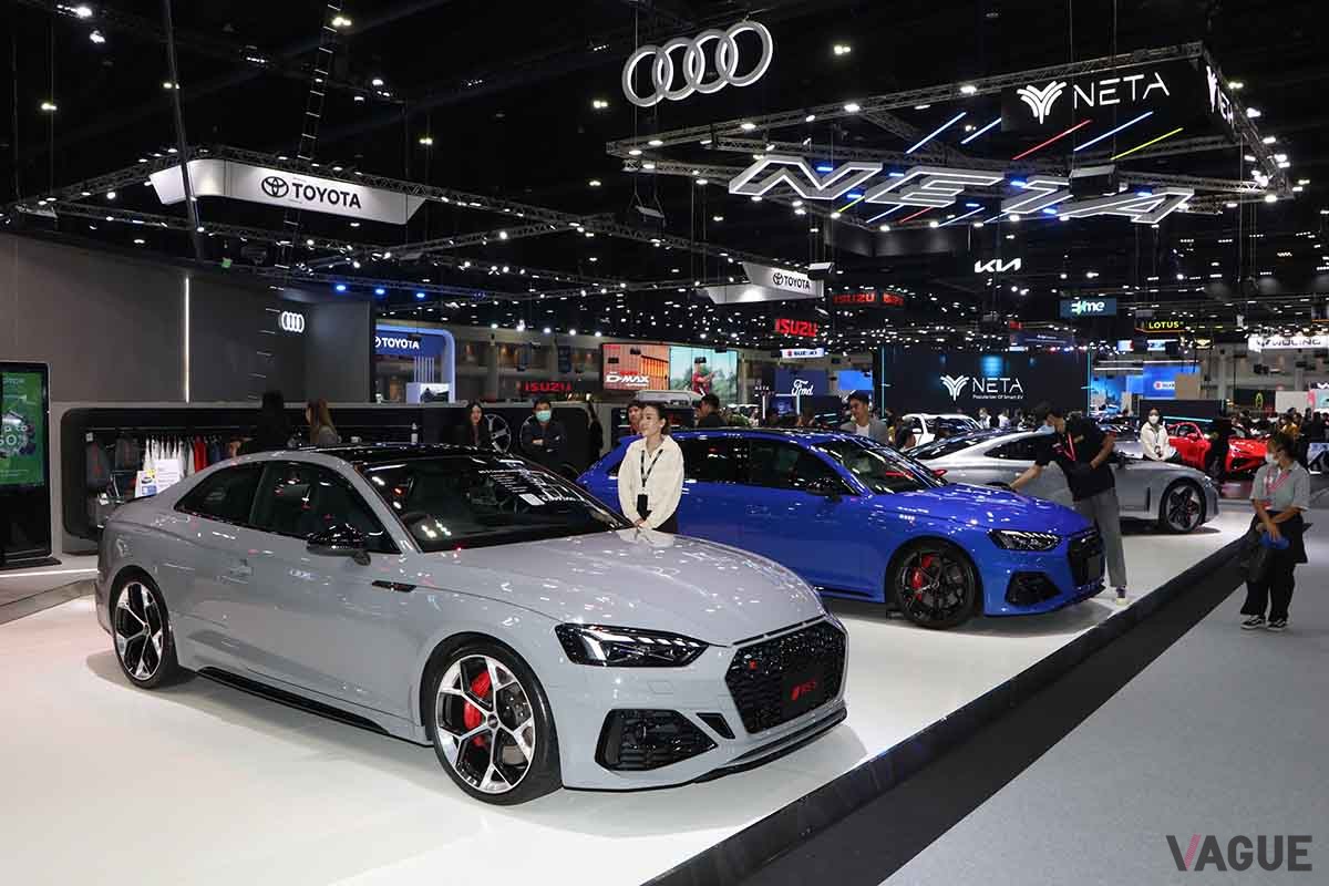 タイモーターエキスポ2023のアウディブース