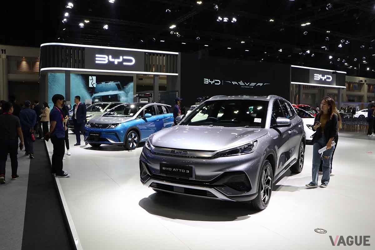 タイモーターエキスポ2023BYDブース