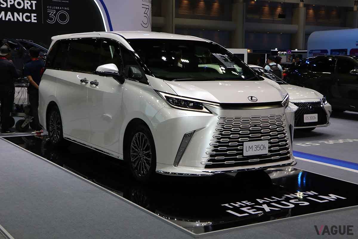 タイモーターエキスポ2023のレクサスブース