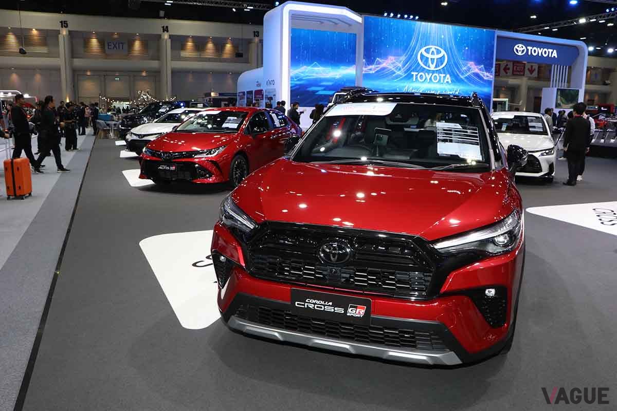 タイモーターエキスポ2023のトヨタブース