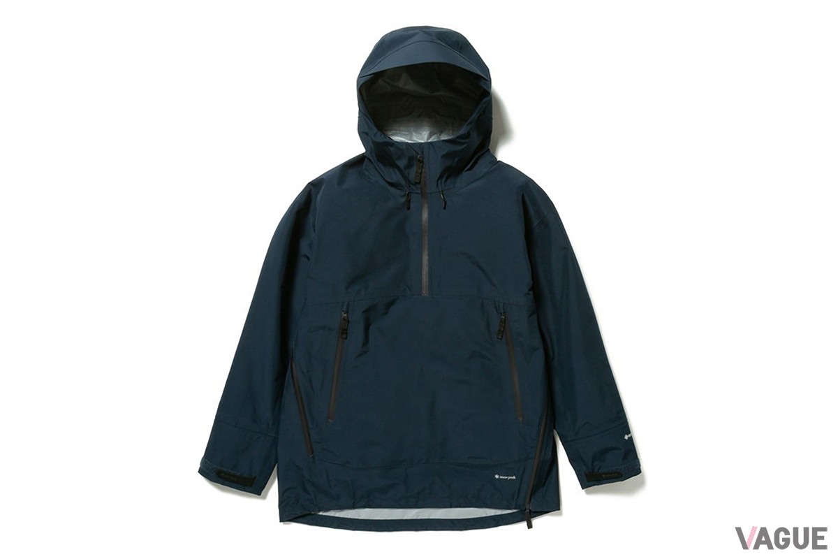 「GORE-TEX Rain Pullover」ネイビー