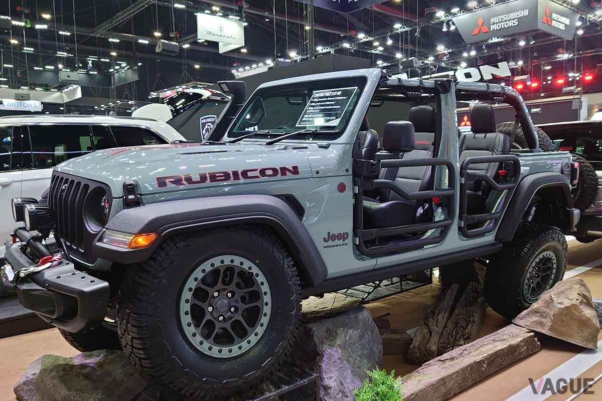 タイモーターエキスポ2023のJeepブース