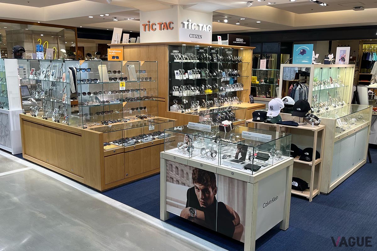 一般販売は3月からだが、腕時計のセレクトショップTiCTACにて1月24日より先行販売がスタート（写真はTiCTAC池袋パルコ店