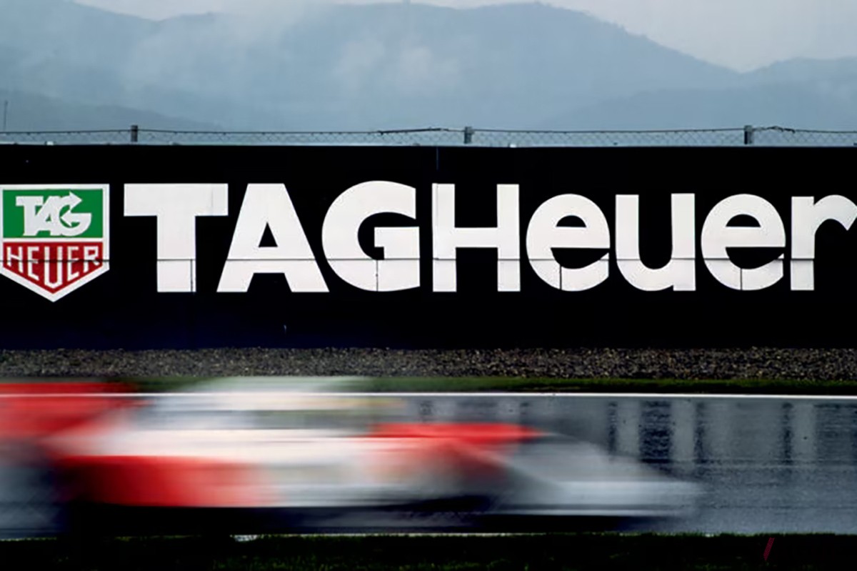 往年のF1ファンにとってはタグ・ホイヤーのロゴもレースを彩るシンボリックな存在