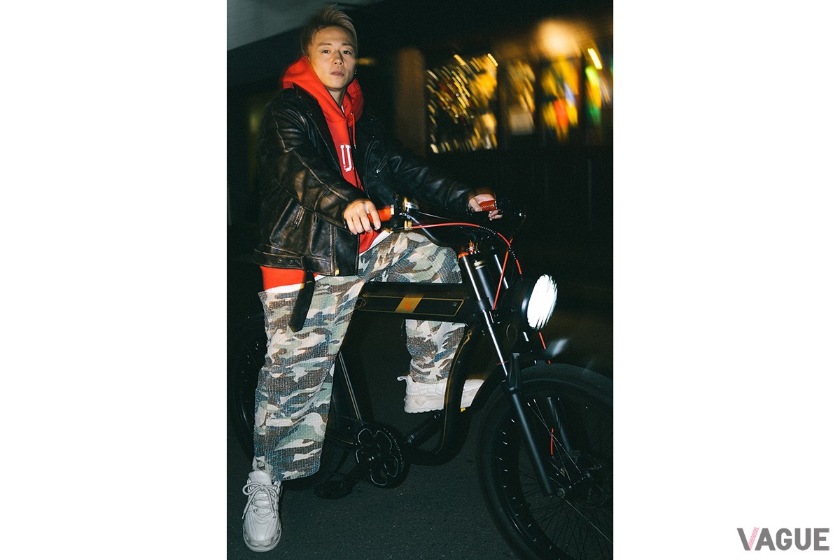 2024年よりロカフレームのモデルライダーを務める武尊さん