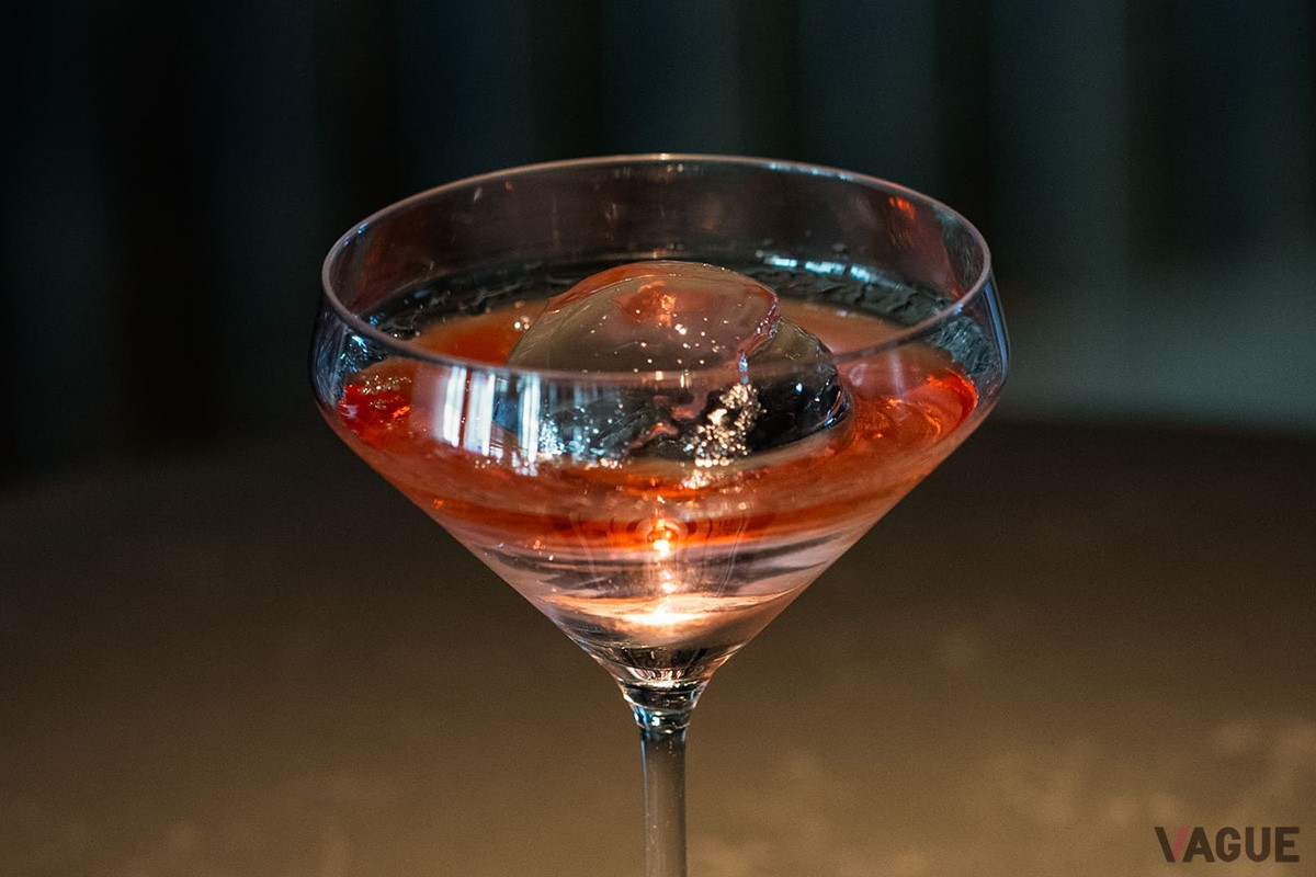 BAUME Café 限定メニュー「クラシマ」カクテル（3300円　消費税込・サ別）