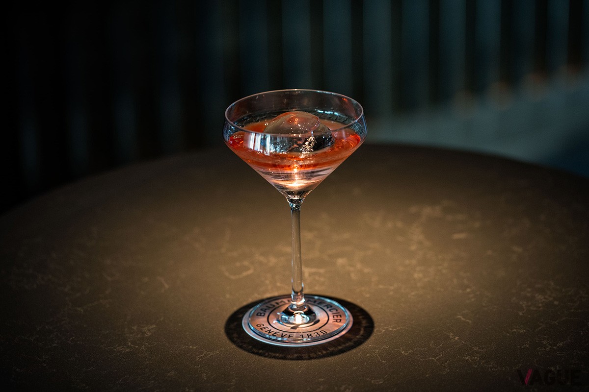 BAUME Café 限定メニュー「クラシマ」カクテル（3300円　消費税込・サ別）