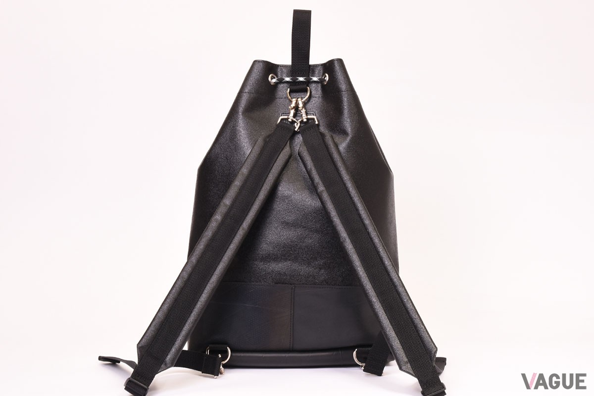 森野帆布コラボ／クロスボディリュックバッグ