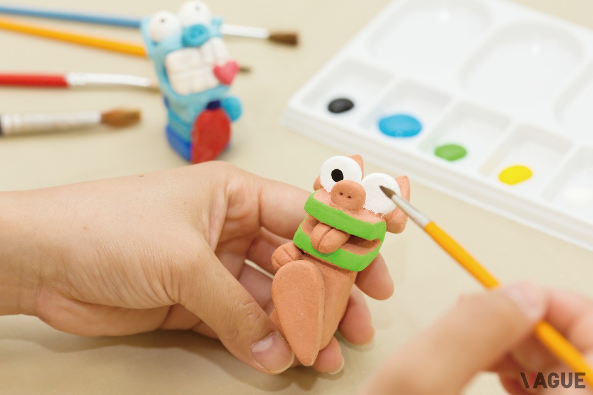 シーサー絵付け体験