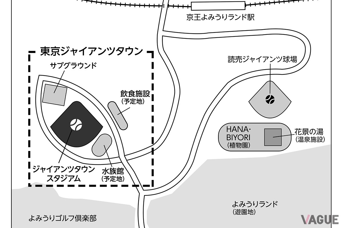 東京ジャイアンツタウンアクセス