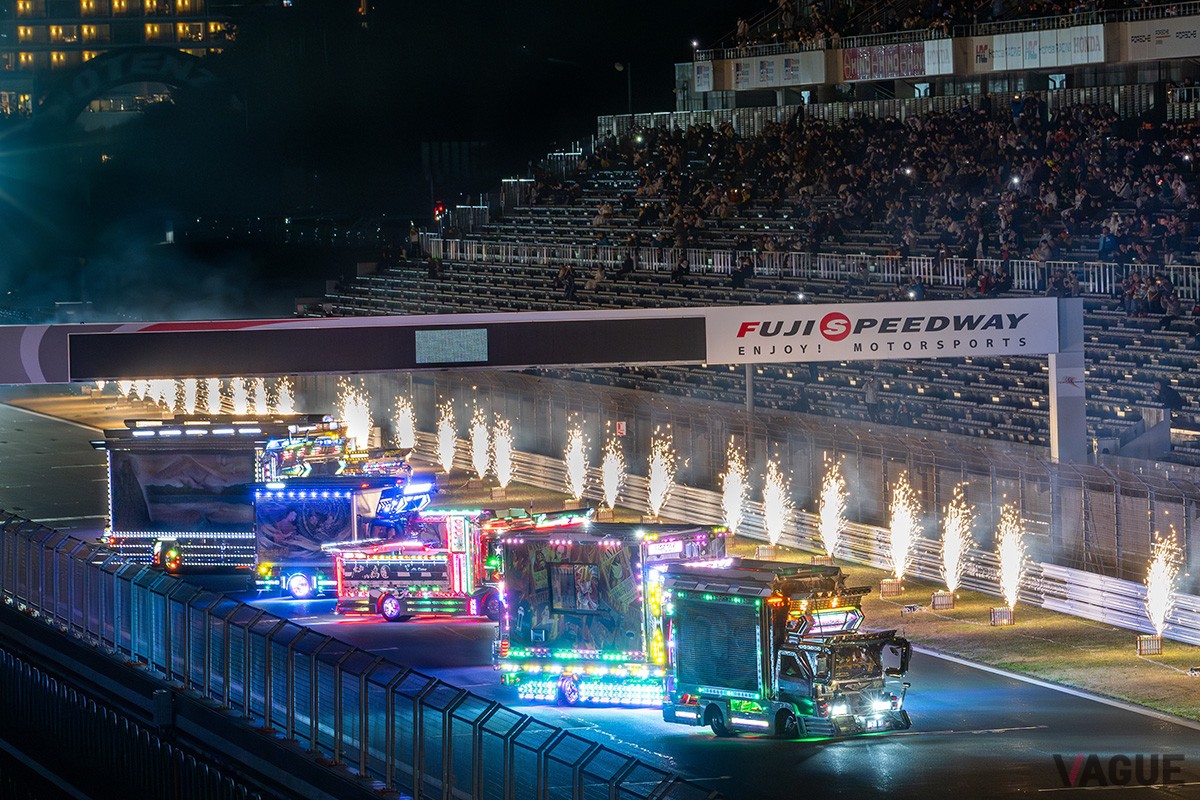 富士山花火vsスピードウェイ2024の様子