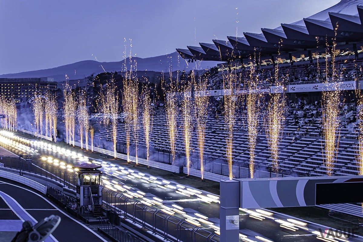 富士山花火vsスピードウェイ2024の様子