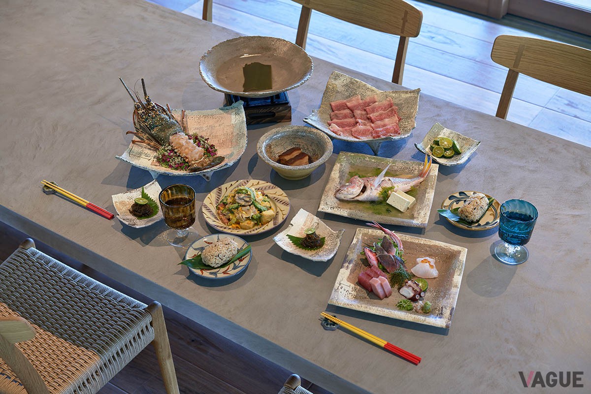 沖縄の伝統的食材と海の幸