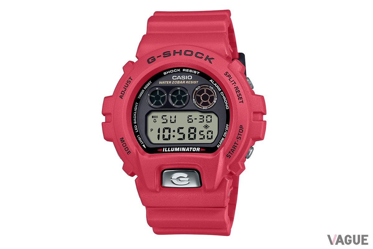 カラーは「DW-6900H」に使用されたブラック、レッド、イエローの3種類がラインナップ