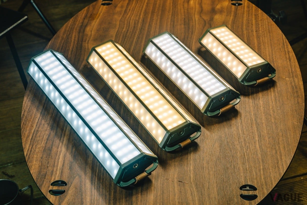 気になるサイズ展開は全4サイズ。10、20、30、40と数字が大きくなるにつれサイズと最大光量が大きくなります