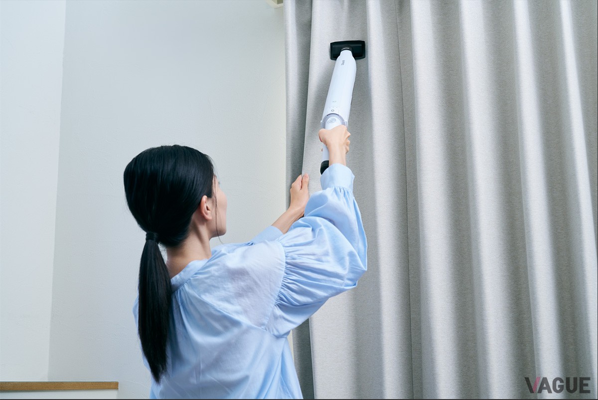 豊富なアクセサリーで部屋の隅々までキレイに