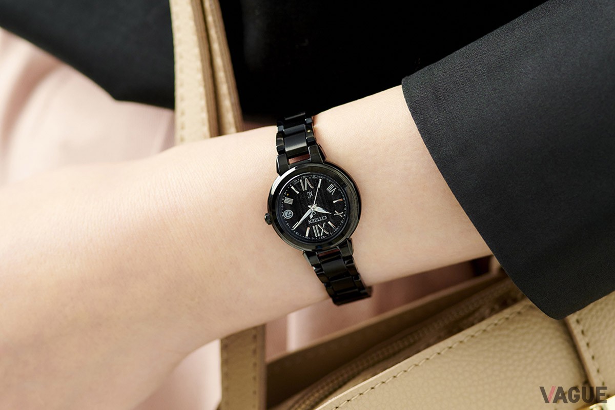 正確な時刻を刻み日常生活をサポートする、電池交換が不要な光発電エコ・ドライブを搭載