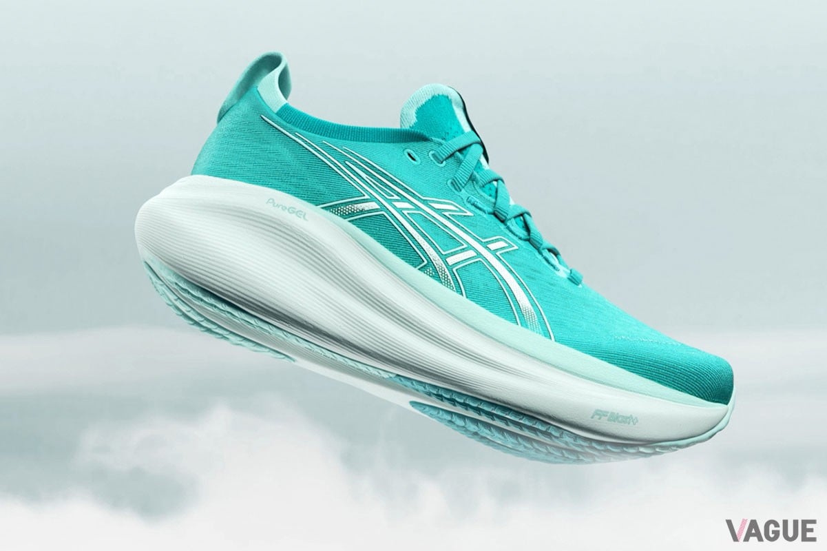 アシックスの新作ランニングシューズ「ゲルニンバス27」