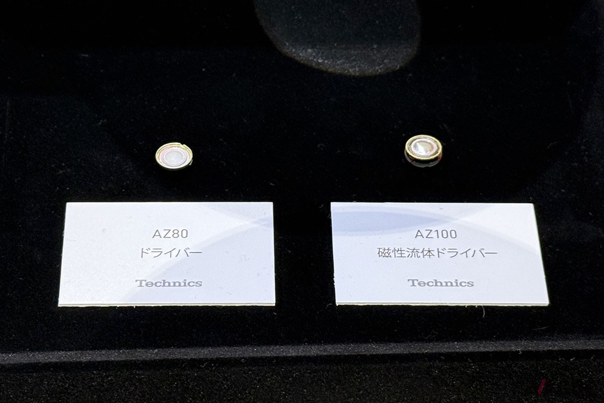 2023年に発売された「EAH-AZ80」と最新モデル「EAH-AZ100」とのドライバー比較