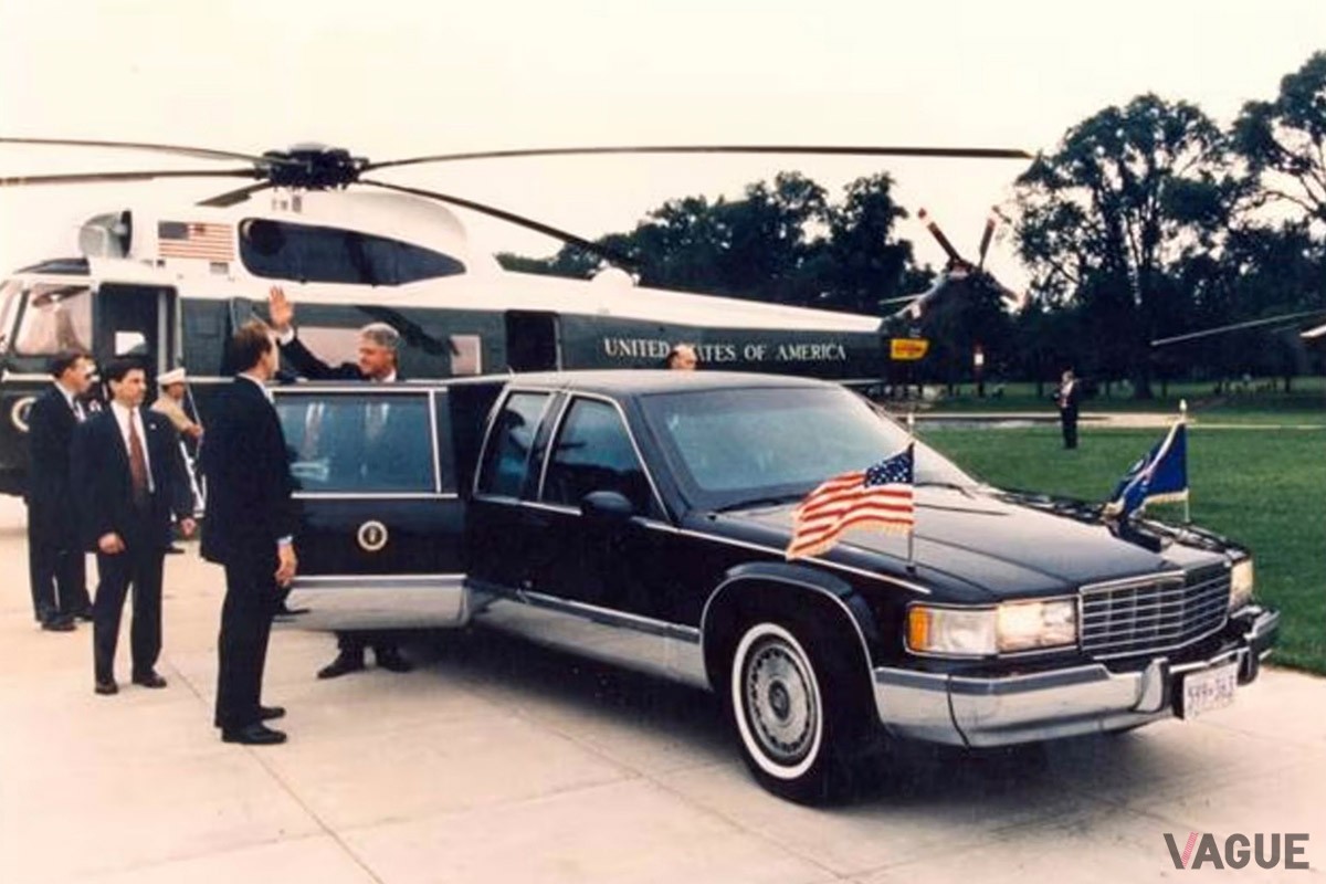 当時の記録写真に写る大統領専用車（C）Mecum Auction
