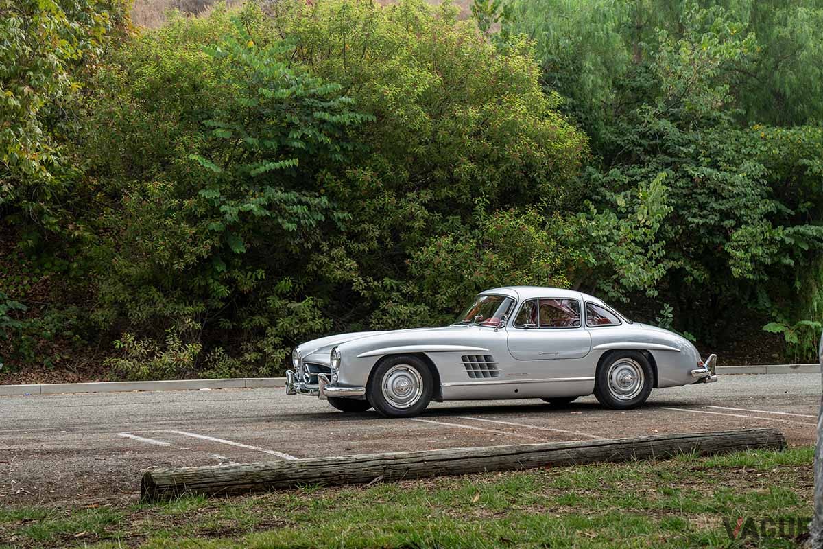 オークションに出品された1956年式メルセデス・ベンツ「300SLガルウイング」 Robin Adams(c)2024 Courtesy of RM Sotheby's