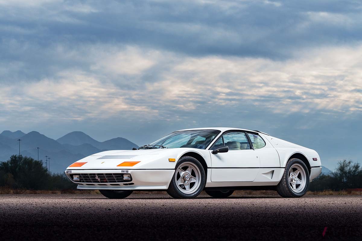 オークションに出品される1983年式フェラーリ「512BBi」Josh Bryan(c)Courtesy of RM Sotheby's