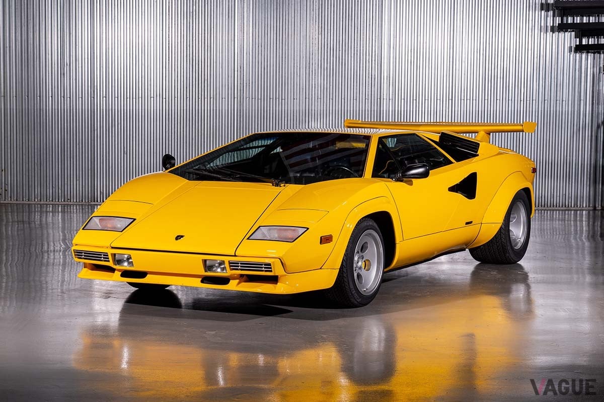 昭和レトロ スーパーカー ランボルギーニ カウンタックLP500 全4